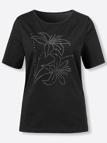 Sieh an! Kurzarmshirt in schwarz