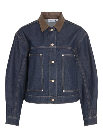 Vila Jeansjacke in Dark Blue Denim
