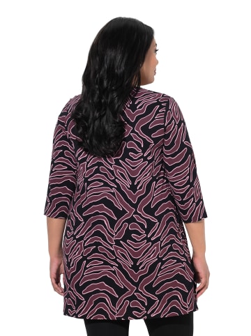 Ulla Popken Longshirt in nougatbraun