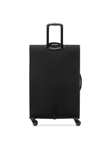 Roncato Metropolitan 4 Rollen Trolley 78 cm mit Dehnfalte in black