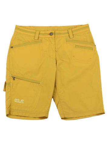 Jack Wolfskin Hose South Shorts in Gelb