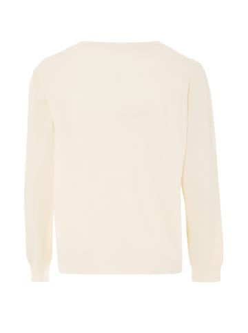 VIRITA Women Strickpullover in Wollweiss