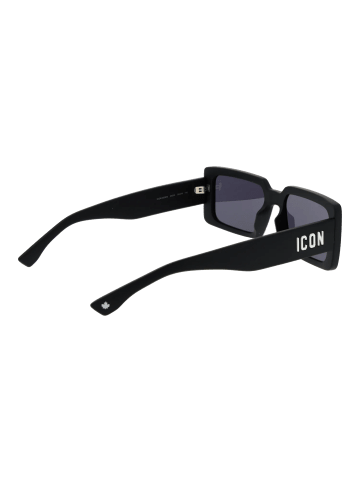 Dsquared2 Herren Sonnenbrillen Rechteck Schwarz