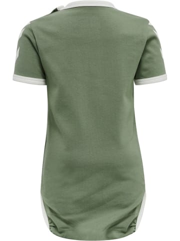 Hummel Kinder Kurzarmbody "Hmlproud Flipper Body S/S" in Grün