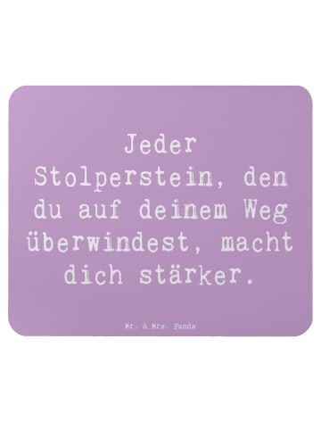 Mr. & Mrs. Panda Mauspad Spruch Stolpersteine im Alltag meistern... in Lavendeltraum