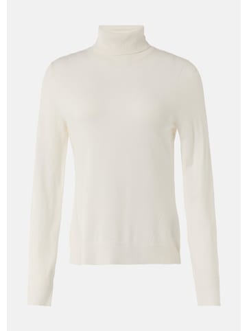 comma Strickpullover in 0120_weiß
