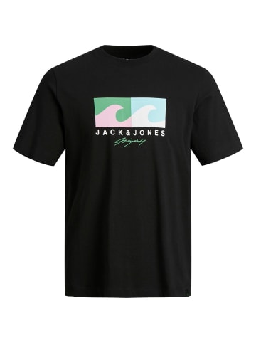 Jack & Jones T-Shirt JORTULUM LOGO in Schwarz