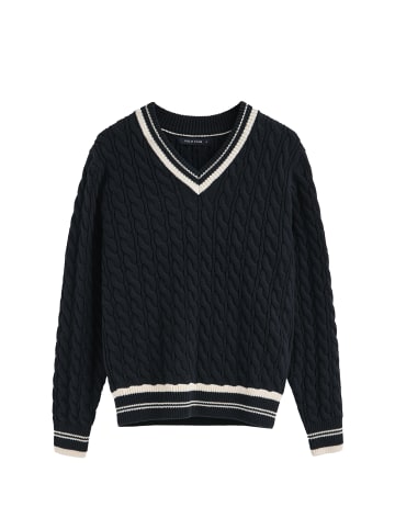 Polo Club Pullover in Navy Blau
