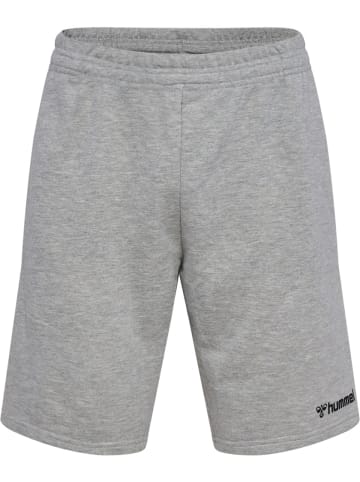 Hummel Short "Hmlmover Cotton Bermuda Shorts" in Grau