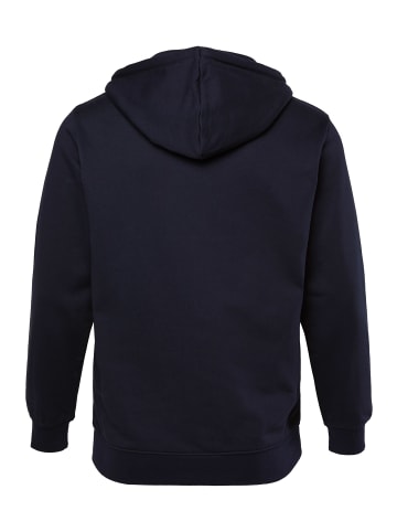 Men Plus Sweatjacke in navy blau