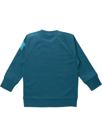 Villervalla Sweatshirt Stern in blau
