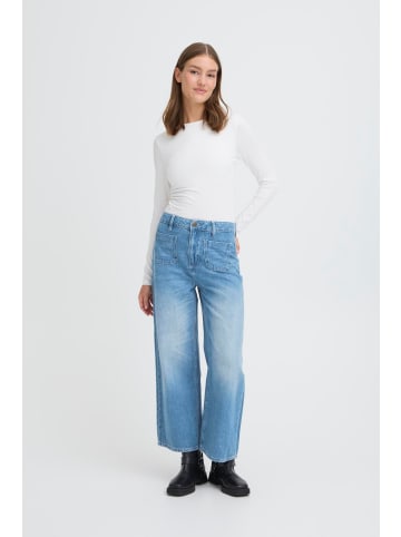 ICHI Hose IHPAMMY in Light blue washed