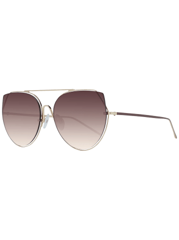 Ana Hickmann Frauen Sonnenbrille Flieger Gold