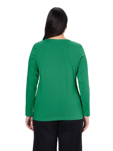 Ulla Popken Shirt in smaragdgrün