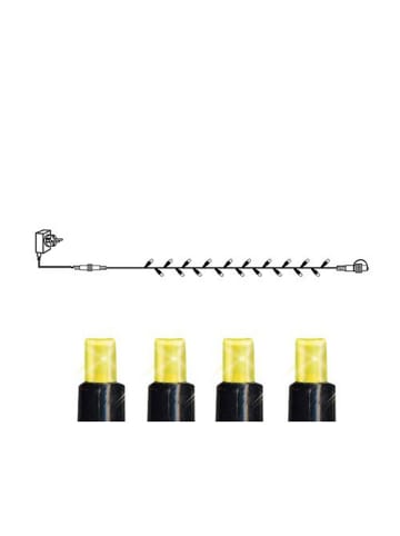 STAR Trading LED Lichterkette koppelbar bis 700 LED L: 10m in schwarz