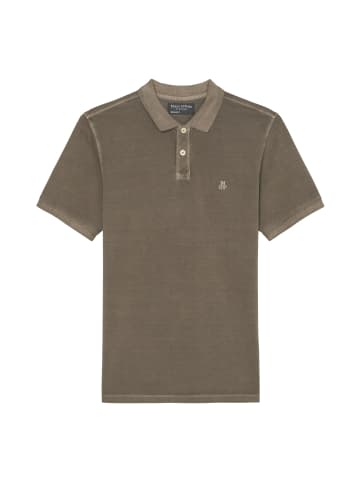 Marc O'Polo Poloshirt Piqué regular in burnt ash