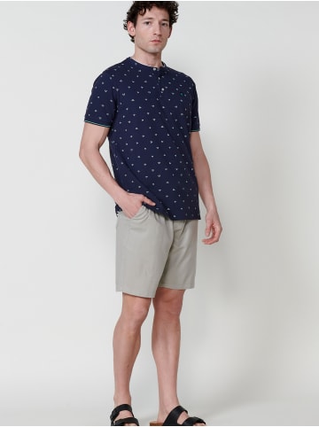 KOROSHI Polo-shirt mit kurzen Ã¤rmeln. in blau