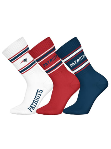 NFL Socken 3er Pack in New England Patriots