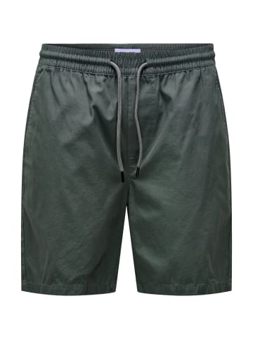 Only&Sons Shorts 'Tell Life 0119' in dunkelgrün