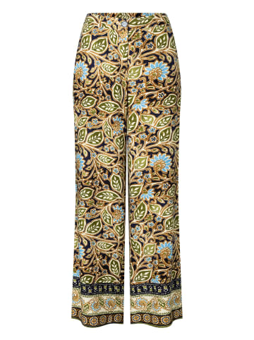 More & More Palazzohose in ornamental flower print with bordure