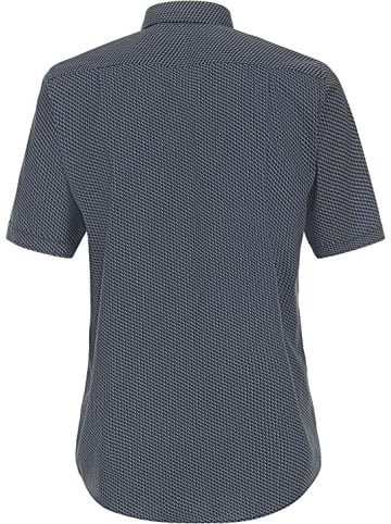 CASAMODA Kurzarm FreizeitHemd für Herren in blau