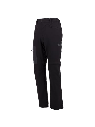 Jack Wolfskin Hose Activate Zip Away Pants in Schwarz