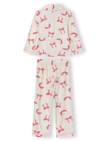 Minoti 2-tlg Pyjama 30PJ150 in weiß
