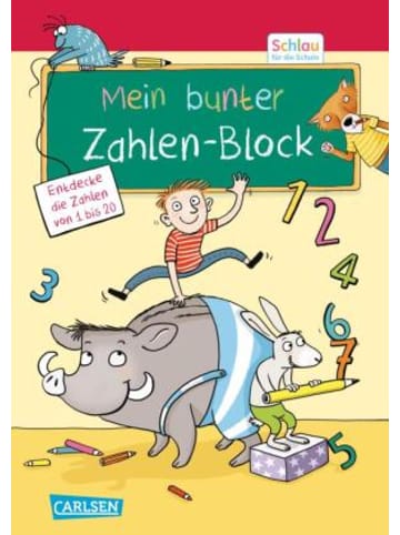 Carlsen Buch - Schlau für die Schule: Mein bunter Zahlen-Block