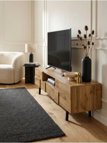 KADIMA DESIGN Lowboard | Eiche, 160x46x43cm, TV-Kommode, 2 Türen