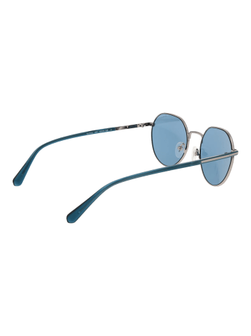 Gant Männer Sonnenbrille Rund Silber