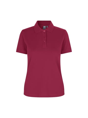 IDENTITY Polo Shirt stretch in Cerise