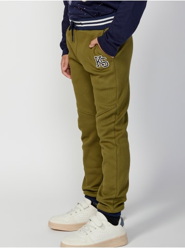 KOROSHI Lange Hosen für Jungen in khaki