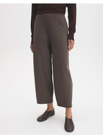 someday. Curilo Barrel Melange Stoffhose in Taupewood Melange