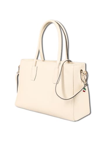 Florence Florence Handtasche Leder beige ca. 35cm