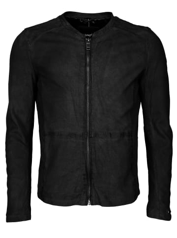 Maze Lederjacke Dobson in schwarz
