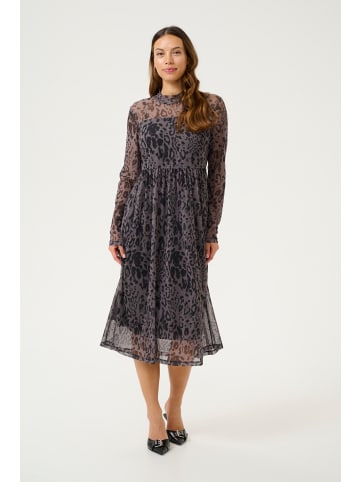 Kaffe Kleid KAjohanna Regular fit in Major Brown/Black Leopard