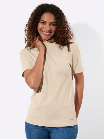 WITT WEIDEN Stehkragen-Shirt in elfenbein