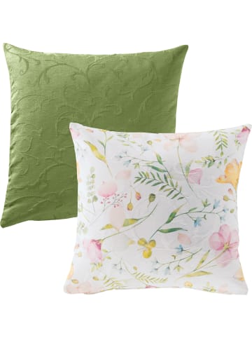 Erwin Müller Kissenhülle im 2er-Set in grün