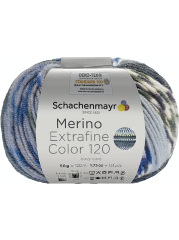 Schachenmayr since 1822 Handstrickgarne Merino Extrafine 120 Color, 50g in Helsinki Mix