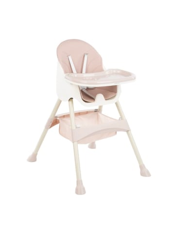 Kikkaboo Hochstuhl 2 in 1 Brie in rosa