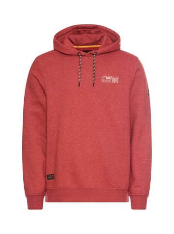Camel Active Hoodie mit Rückenprint in Terrarot