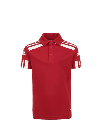 adidas Performance Poloshirt Squadra 21 in rot / weiß