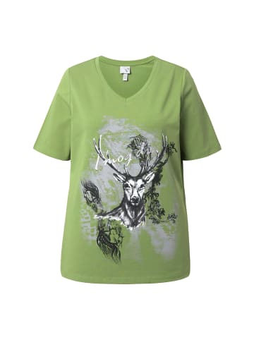 Ulla Popken Shirt in oliv