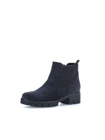 Gabor Fashion Chelsea Boots in blau