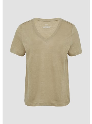 s.Oliver T-Shirt in 8363_hellbraun