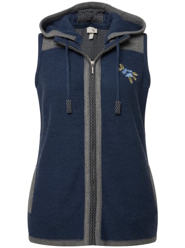 Ulla Popken Strickjacke in kornblumenblau