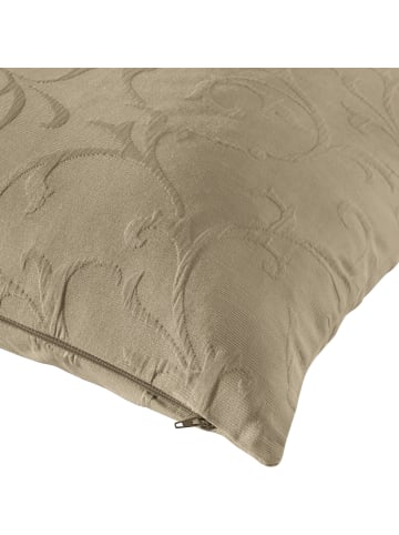 Erwin Müller Jacquard Kissenhülle Düsseldorf in beige