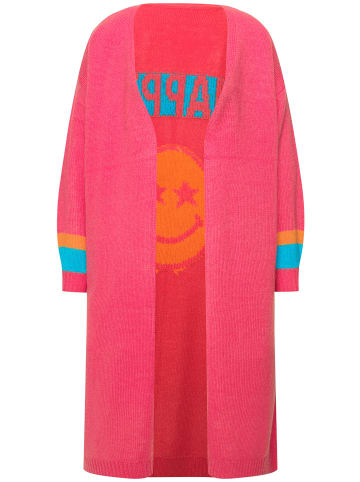 Angel of Style Strickjacke in hibiskuspink