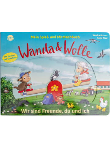 Arena Buch - Mein Spiel- und Mitmachbuch - Wanda und Wolle. Wir sind Freunde, du und
