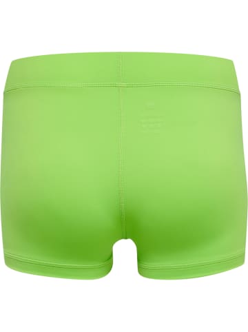 Newline Verstellbare Taille Tight Kurze Hose Reflektierend Logo Women Core Damen in GREEN FLASH